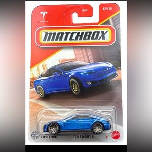 Matchbox blue 2025